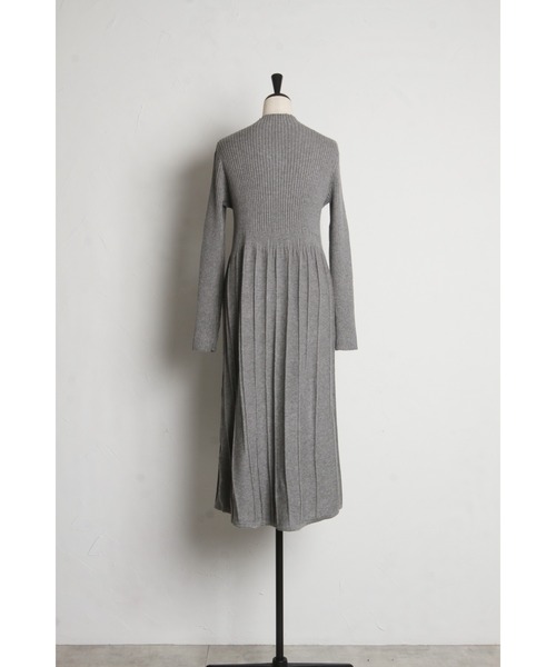 ウエスト切替ニットワンピース（ワンピース）｜&. NOSTALGIA（アンドドットノスタルジア）