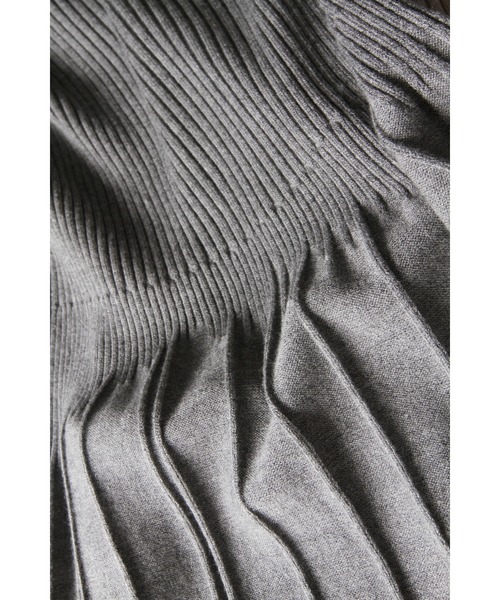 ウエスト切替ニットワンピース（ワンピース）｜&. NOSTALGIA（アンドドットノスタルジア）