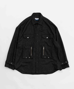 UJOH HOMME / ウジョーオム】4P ZIP Blouson/4P ジップブルゾン