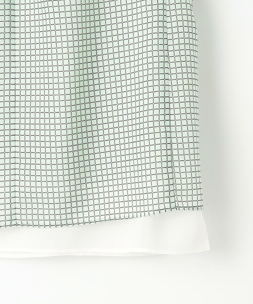 J.PRESS（ジェイプレス）の「チェックプリント カットソー（Tシャツ/カットソー・レディース・ライトグリーン系3/サックスブルー系3/ホワイト系3・LARGE/MEDIUM）」の15枚目の写真