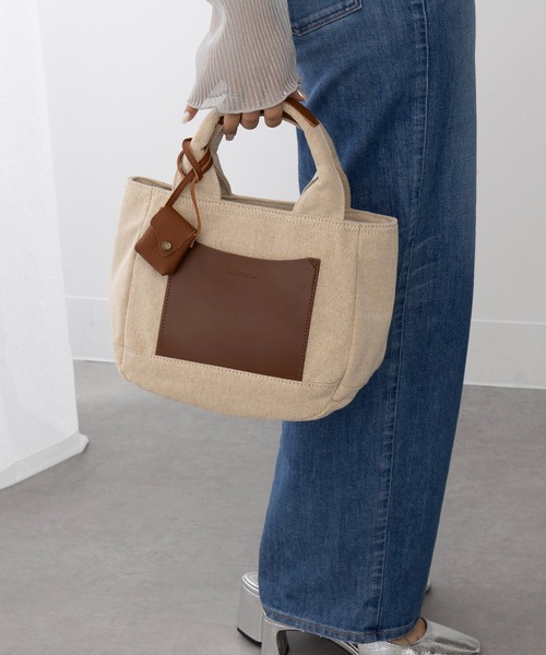 toleur】レザーポケットトート 11973 ※（トートバッグ）｜toleur