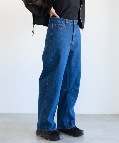 Curved Denim Pants　カーヴィーデニムパンツ