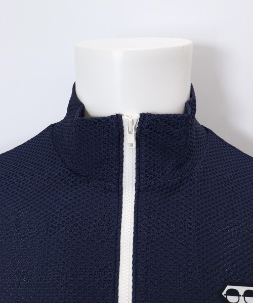 Picone CLUB（ピッコーネクラブ）の「【メンズ】UVパイピングブルゾン（ブルゾン・メンズ・ホワイト/ネイビー・LL/L/M）」の6枚目の写真