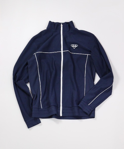Picone CLUB（ピッコーネクラブ）の「【メンズ】UVパイピングブルゾン（ブルゾン・メンズ・ホワイト/ネイビー・LL/L/M）」の16枚目の写真