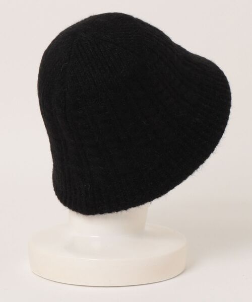 VIBGYOR（ヴィブジョー）の「pur chouchou/ニット バケットハット P4436（ハット・レディース・アイボリー/ブラック・FREE）」の6枚目の写真