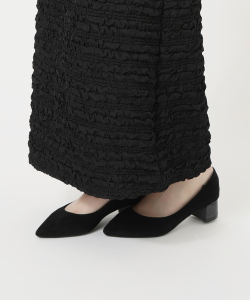 JOURNAL STANDARD relume（ジャーナルスタンダード　レリューム）の「《追加》シャーリングジャガードスカート（スカート・レディース・ブラック・FREE）」の19枚目の写真