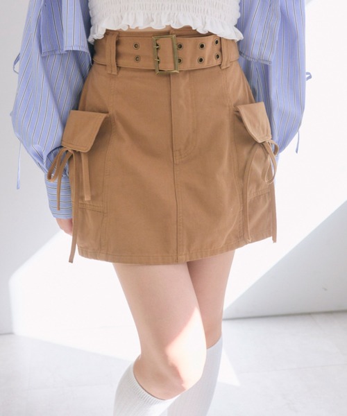 OLIVE des OLIVE（オリーブデオリーブ）の「ベルト付きカーゴ