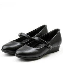 Lady worker（レディワーカー）の「立ち仕事に！バレエタイプ | 長さ調節可能な隠しゴム付きベルト（パンプス）」