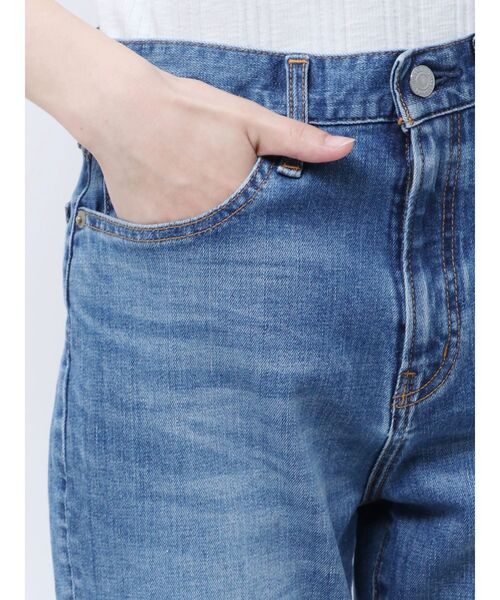 Ungrid（アングリッド）の「ハイウエストストレッチフレアデニム（デニムパンツ・レディース・ブルー・24inch/25inch/26inch）」の5枚目の写真