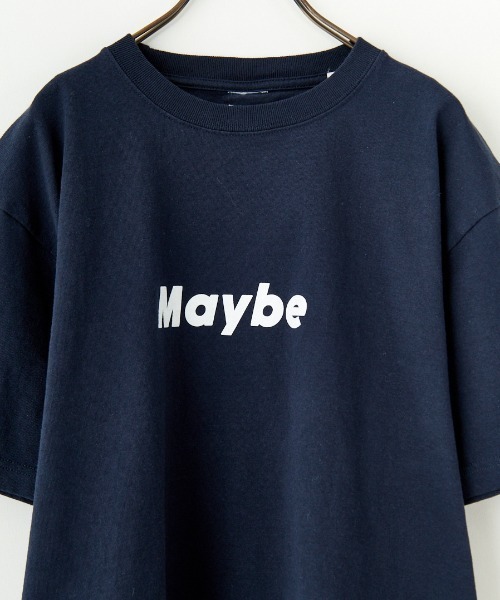 FUNG（ファング）の「[FUNG/ファング] MAYBE カットオフプリントTシャツ（Tシャツ/カットソー・レディース・ネイビー・M）」の14枚目の写真