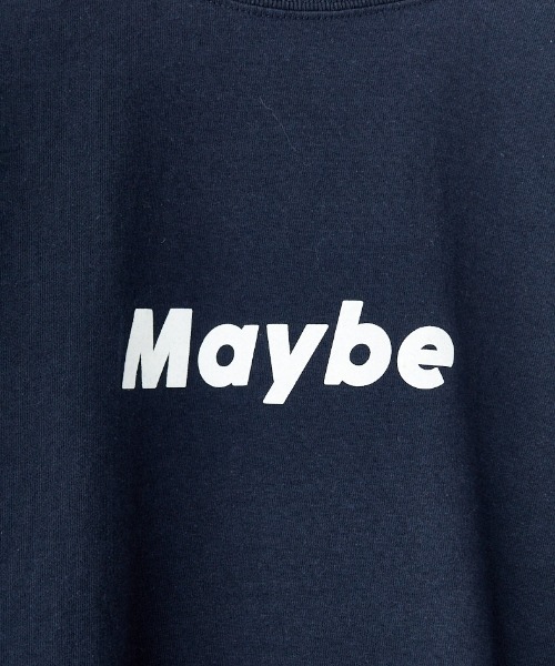 FUNG（ファング）の「[FUNG/ファング] MAYBE カットオフプリントTシャツ（Tシャツ/カットソー・レディース・ネイビー・M）」の15枚目の写真