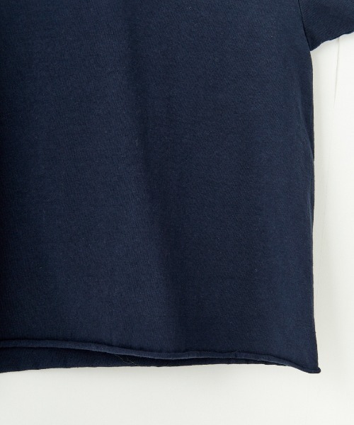 FUNG（ファング）の「[FUNG/ファング] MAYBE カットオフプリントTシャツ（Tシャツ/カットソー・レディース・ネイビー・M）」の18枚目の写真