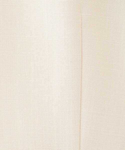UNTITLED（アンタイトル）の「【セットアップ可能】リネンライクキャンバス カラーレスジャケット（ノーカラージャケット・レディース・ベージュ/アイボリー・00/01/02/03/04/42/44/46/48/50）」の8枚目の写真