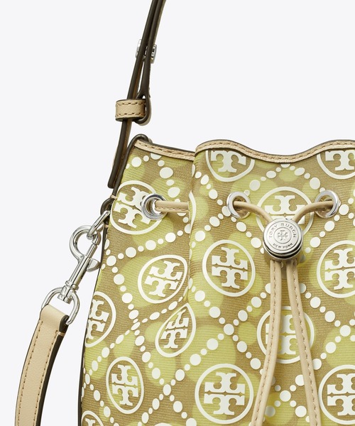セール】Tモノグラム メッシュ ドット バケットバッグ セール】Tモノグラム メッシュ ドット バケットバッグ