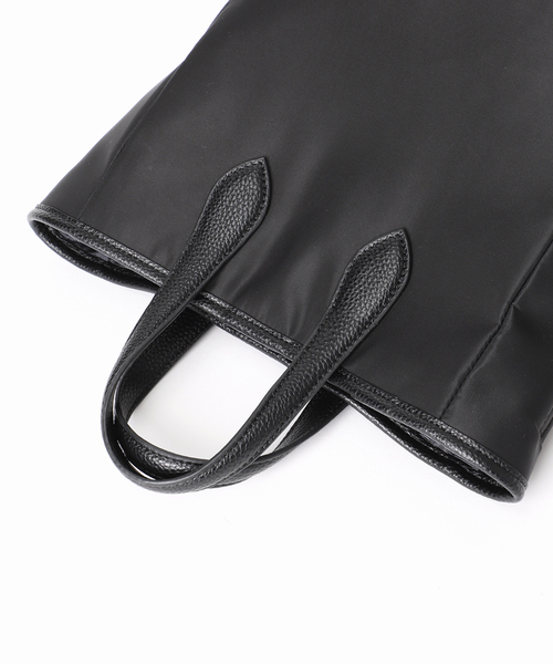 LE TALON（ルタロン）の「LE TALON ナイロンコンビ M TOTE（トートバッグ・レディース・ベージュ/ブラック・FREE）」の7枚目の写真