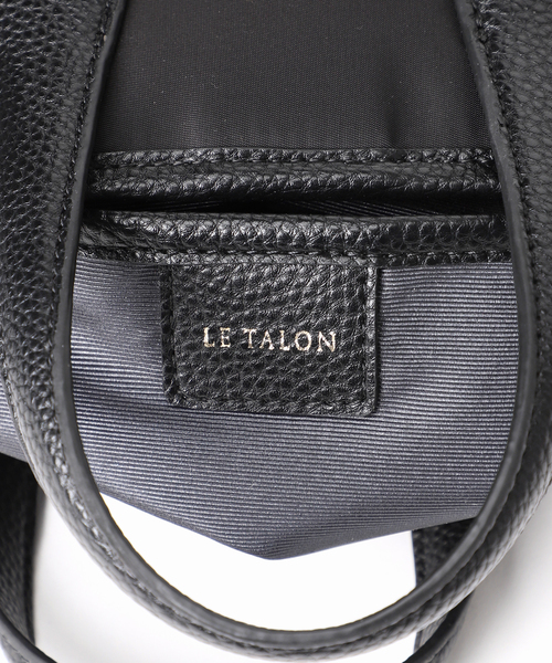 LE TALON（ルタロン）の「LE TALON ナイロンコンビ M TOTE（トートバッグ・レディース・ベージュ/ブラック・FREE）」の8枚目の写真