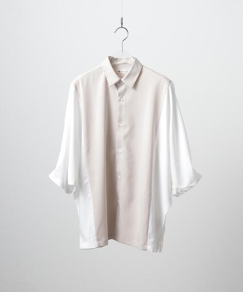 tk.TAKEO KIKUCHI(ティーケータケオキクチ)の「アソートドルマンシャツ(シャツ/ブラウス・メンズ・ホワイト/ライトグレー/ブラック/ベージュ系4/ブルー系4・02/03)」の7枚目の写真