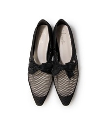 Launa lea（ラウナレア）の「メッシュリボンフラットシューズ(0603)（スリッポン）」