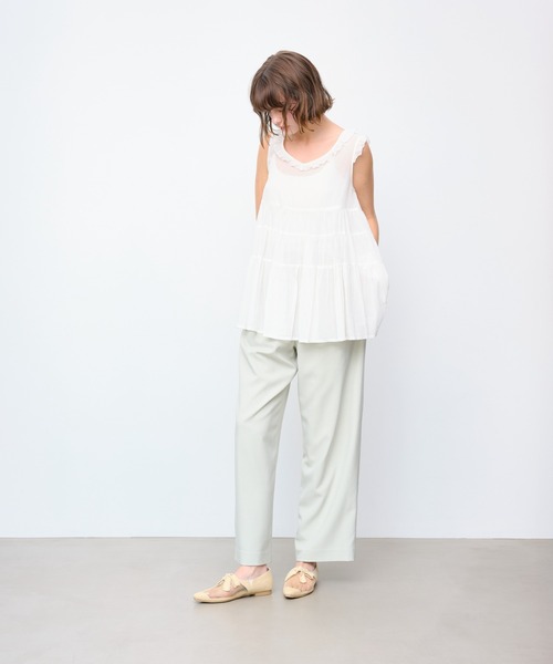 Launa lea(ラウナレア)の「メッシュリボンフラットシューズ(0603)(スリッポン・レディース・ブラック/ベージュ/ライトブルー・22.0cm/22.5cm/23.0cm/23.5cm/24.0cm/24.5cm/25.0cm)」の13枚目の写真