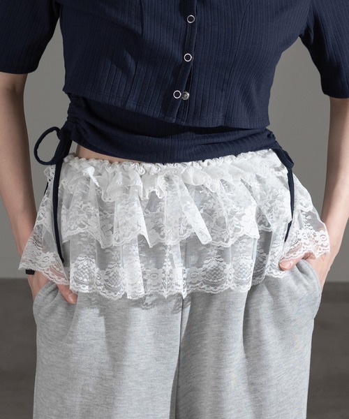 apres jour mignon（アプレジュールミニョン）の「アソートラップスカート【ZOZOTOWN限定アイテム】（ベルト・レディース・オフホワイト/ブラック/ブラック系その他/その他・フリー）」の2枚目の写真