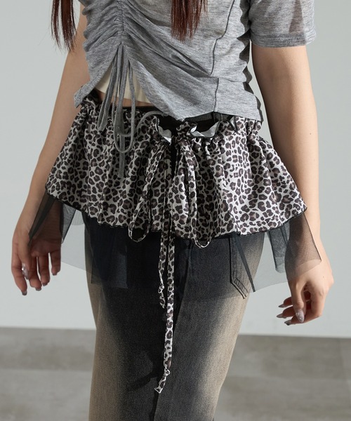 apres jour mignon（アプレジュールミニョン）の「アソートラップスカート【ZOZOTOWN限定アイテム】（ベルト・レディース・オフホワイト/ブラック/ブラック系その他/その他・フリー）」の8枚目の写真