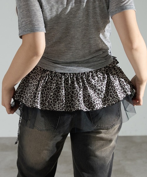 apres jour mignon（アプレジュールミニョン）の「アソートラップスカート【ZOZOTOWN限定アイテム】（ベルト・レディース・オフホワイト/ブラック/ブラック系その他/その他・フリー）」の9枚目の写真