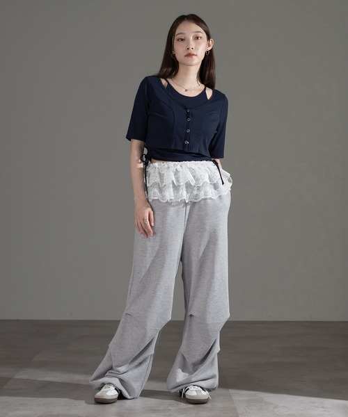 apres jour mignon（アプレジュールミニョン）の「アソートラップスカート【ZOZOTOWN限定アイテム】（ベルト・レディース・オフホワイト/ブラック/ブラック系その他/その他・フリー）」の15枚目の写真