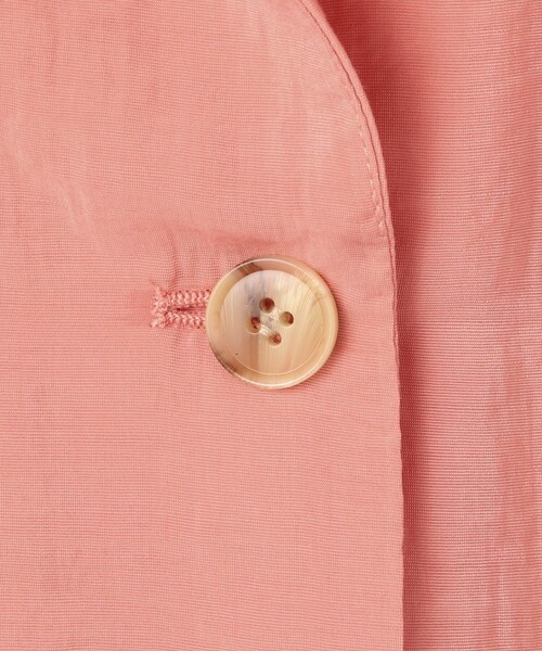 FREAK'S STORE(フリークスストア)の「シアージャケット/ダブルブレストジャケット(テーラードジャケット・レディース・ブラック/ピンク系その他/グレー・フリ-)」の4枚目の写真