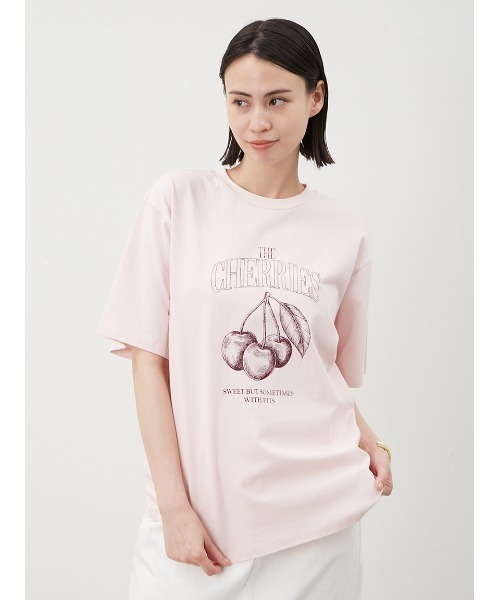 セール】フルーツモチーフグラフィックTシャツ（Tシャツ