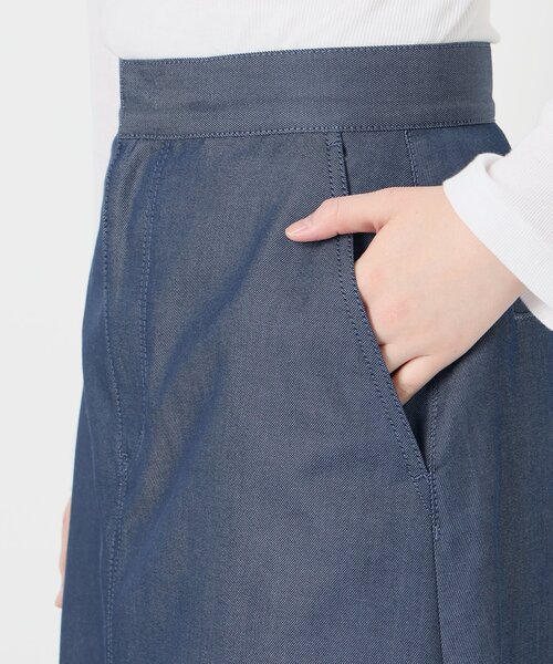 IENA イエナ  Made in JAPAN 上質デニムスカート セール】Aラインデニムスカート（デニムスカート）｜IENA