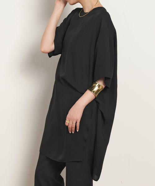 AP STUDIO（エーピーストゥディオ）の「ツイストブラウス（シャツ/ブラウス・レディース・ホワイト/ブラック・FREE）」の9枚目の写真