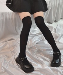 VIBGYOR Women(ヴィブジョー ウィメン)の【float】定番 ナイロン ニーハイソックス(ソックス/靴下)
