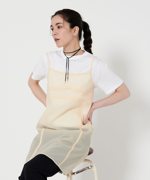 BEAUTY&YOUTH UNITED ARROWS(ビューティーアンドユースユナイテッドアローズ)の「シアー キャミソール(キャミソール・レディース・ナチュラル/グレー/ネイビー・FREE)」の15枚目の写真