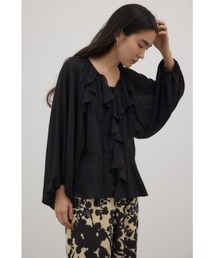 crie conforto | ラッフルブラウス 長袖(シャツ/ブラウス)