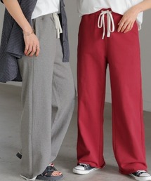 スウェットワイドパンツ