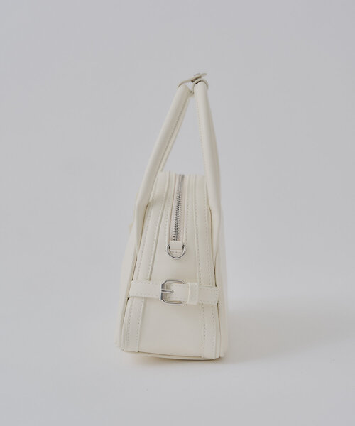 Chico（チコ）の「ラウンドハンドルボストンバッグ（ボストンバッグ・レディース・アイボリー/ブラック/ホワイト系その他・FREE）」の12枚目の写真