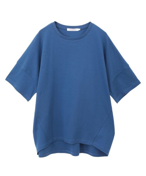 AMERICAN HOLIC（アメリカンホリック）の「コクーンシルエットカットソー／接触冷感（Tシャツ/カットソー・レディース・ピンク/その他6/ブラック/ライトベージュ/オフホワイト/ブルー/グリーン/ブラウン/オレンジ/チャコールグレー・M/L）」の14枚目の写真