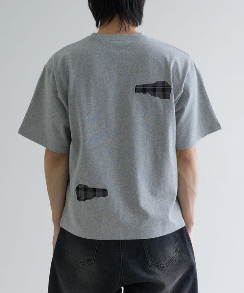 セール】【EPNK】Patchwok heart tee / パッチワークハートtee