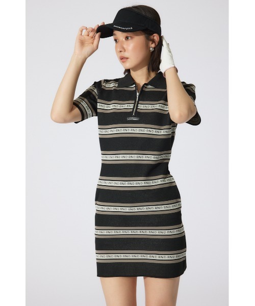 RIENDA GOLF オリジナルラガーポロワンピース RIENDA GOLF | 【一部店舗・WEB限定】【RIENDA GOLF】オリジナル