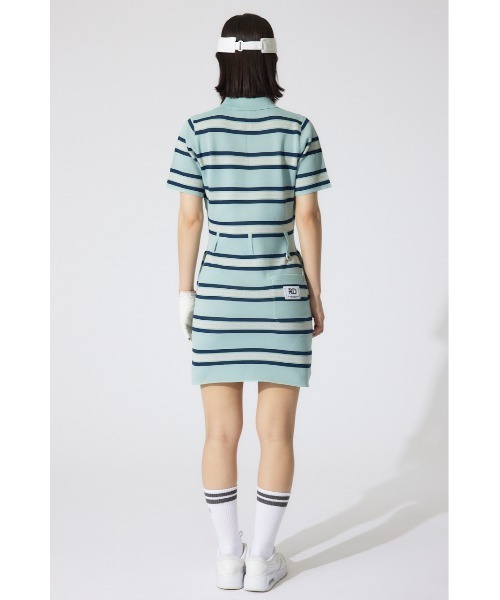 RIENDA GOLF】オリジナルラガーポロワンピース 夏服 半袖（ワンピース
