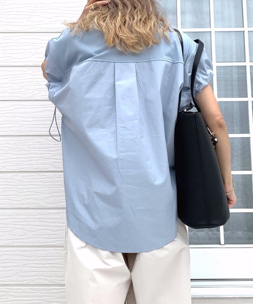 tシャツ バルーンパフドロストT レディース セール】バルーンパフドロストT（Tシャツ/カットソー）｜Q