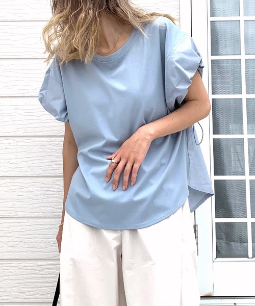 セール】バルーンパフドロストT（Tシャツ/カットソー）｜Q