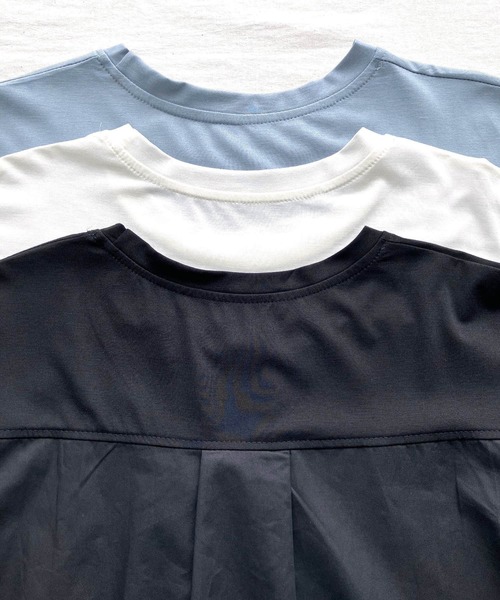 tシャツ バルーンパフドロストT レディース セール】バルーンパフドロストT（Tシャツ/カットソー）｜Q