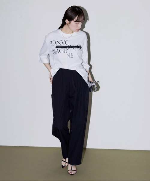 バック配色リメイクTシャツ Eimee Law│Eimee Law & LHELBIE