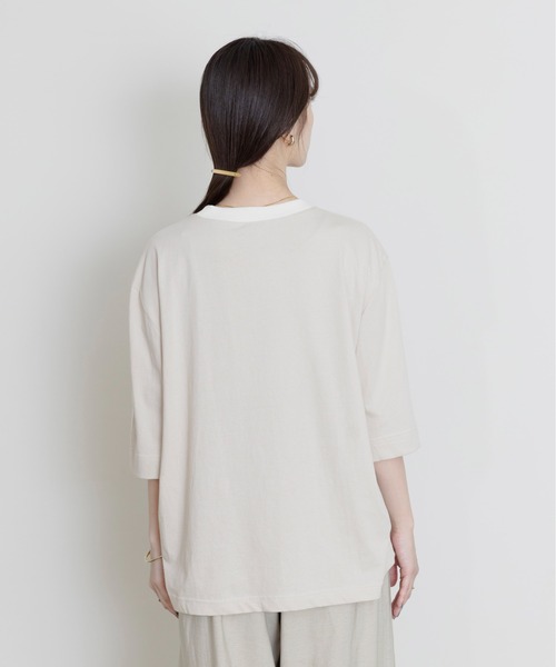 バック配色リメイクTシャツ（Tシャツ/カットソー）｜Eimee Law