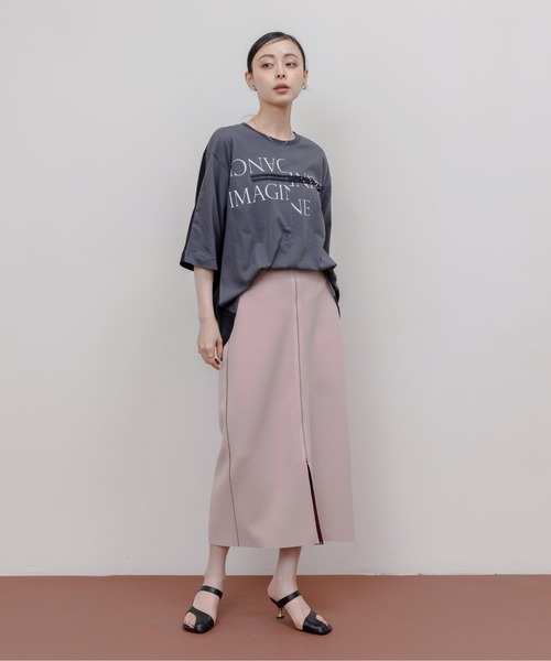 今年の新作から定番まで！ バック配色リメイクTシャツ（Tシャツ/カットソー）｜Eimee Law トップス