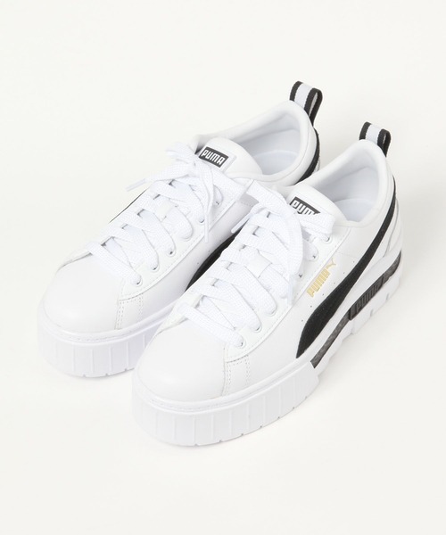 PUMA VS-1 レザースニーカー PUMA: SSENSE限定 ブラック VS-1 レザースニーカー | SSENSE 日本