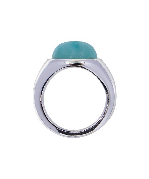 Ameri（アメリ）の「MEDI PRAYER STONE RING（リング・レディース・ライトブルー/ネイビー・SMALL/MEDIUM）」の9枚目の写真