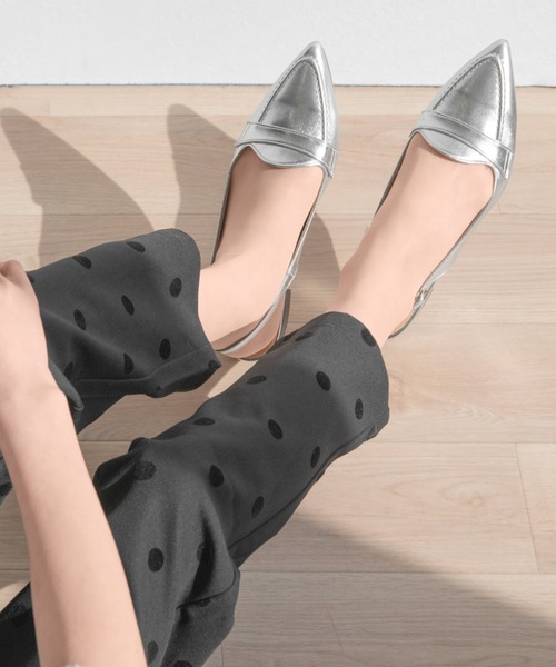 【ZOZOTOWN限定アイテム】ローファーデザイン フラットシューズ