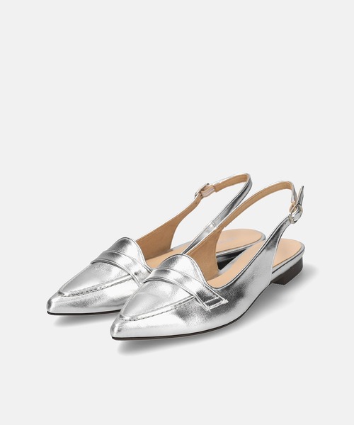 【ZOZOTOWN限定アイテム】ローファーデザイン フラットシューズ